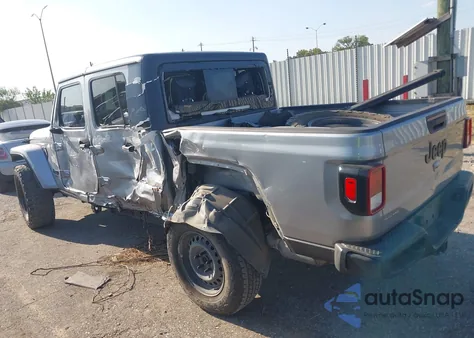 2021 Jeep Gladiator Sport S 4X4 from USA, damaged, VIN 1C6JJTAG2ML505189